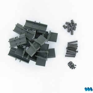 VEROMA 1/14 聯結式履帶 鐵灰色/10入 (2